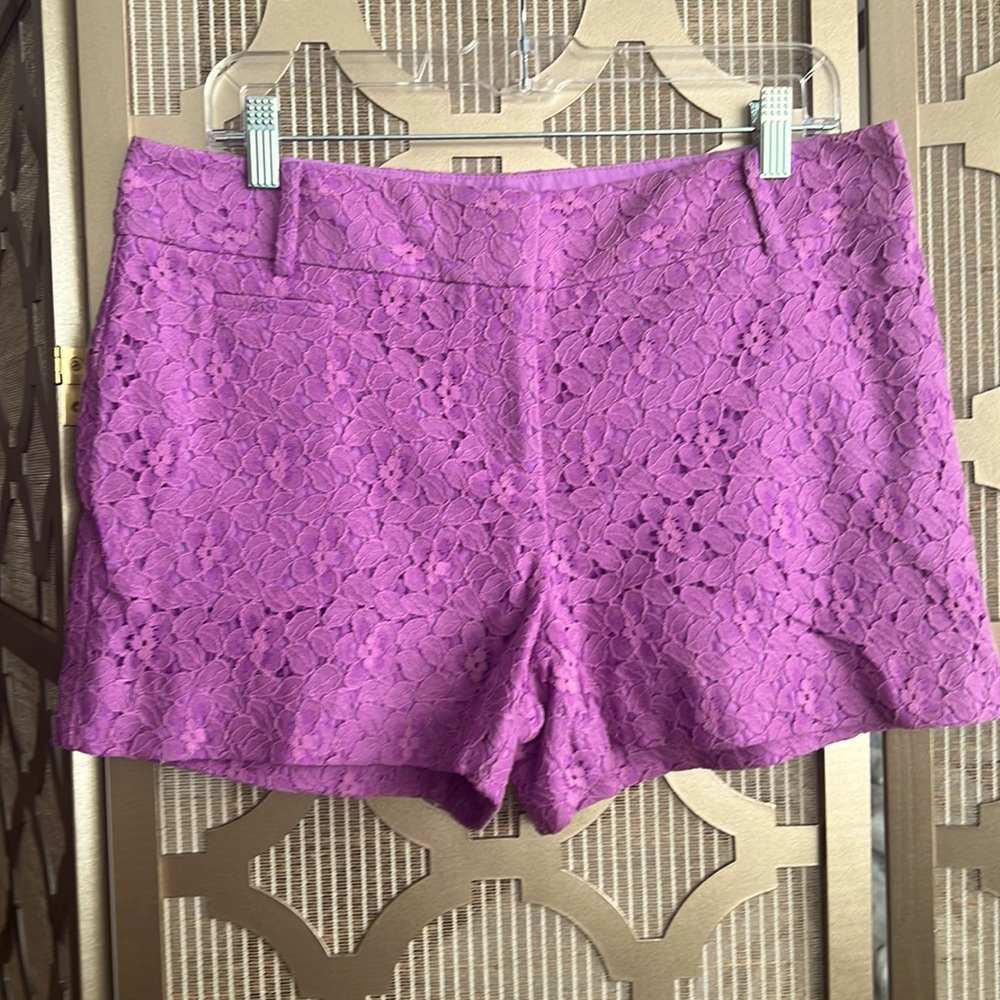 LOFT Lavender Lace Shorts
